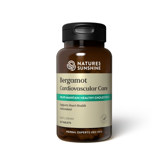 Nature's Sunshine Bergamot Cardiovascular Care 60t