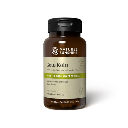 Nature's Sunshine Gotu Kola 395mg 100c