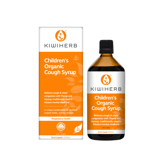 Kiwiherb Childrens Organic Cough Syrup 200ml