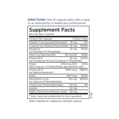 Metabolic Maintenance B Complex 100 Caps