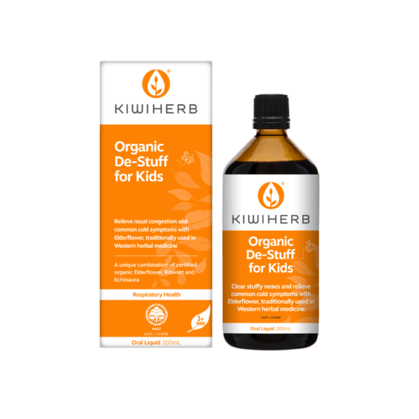 Kiwiherb De-Stuff For Kids Organic 200ml - Image 2